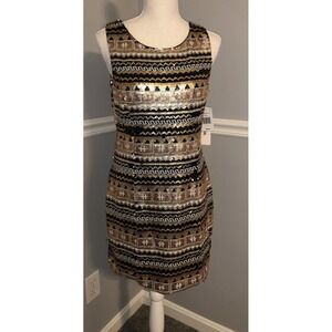 New Love Reign Dress women's Size 9 sequins Party formal bodycon